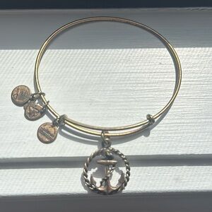 Alex and Ani anchor bracelet